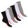 kicker Damen & Herren Socken (6 Paar) Sportliche Baumwollsocken - Schwarz Weiß Grau 35-38