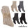 Celodoro Damen & Herren Natur Wollsocken mit Alpaka Wintersocken (1 Paar) - Beige 35-38