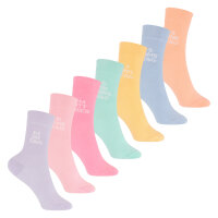 Footstar Kinder Wochentage Socken (7 Paar) Bunte Socken...