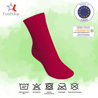 Footstar Kinder Socken (10 Paar) - Everyday! - Berrytöne 23-26