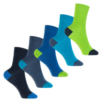 Footstar Kinder Baumwoll Socken (10 Paar) mit abgesetzter...