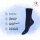 Footstar Damen und Herren Wintersocken (6 Paar) Warme Vollfrottee Socken mit Thermo Effekt - Everyday! - Jeans 35-38