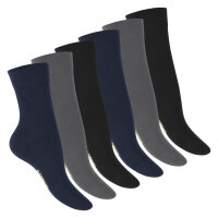 Footstar Damen Soft Viskose Socken (6 Paar) Klassische...