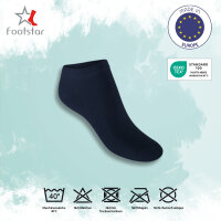 Footstar Herren & Damen Sneaker Socken (10 Paar), Kurze Sportsocken aus Baumwolle - Sneak It! - Metropolis 47-50