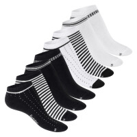 Footstar Damen Motiv Sneaker Socken (8 Paar), Kurze...