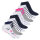 Footstar Damen Motiv Sneaker Socken (8 Paar), Kurze süße Söckchen mit Mustern - Maritim 35-38