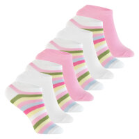 Footstar Kinder Sneaker Socken (8 Paar) Bunte Kurzsocken...