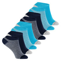 Footstar Kinder Sneaker Socken (8 Paar) Bunte Kurzsocken...