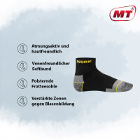 MT Herren Arbeits- und Freizeitsocken (6 Paar) Robuste...