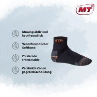 MT Herren Arbeits- und Freizeitsocken (6 Paar) Robuste Work Kurzschaft Socken - Mix 39-42