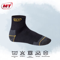 MT Herren Arbeits- und Freizeitsocken (6 Paar) Robuste Work Kurzschaft Socken - Mix 39-42