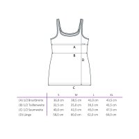 Celodoro Damen Basic Tanktop Achselhemd (1 Stück) Trägertop aus Baumwolle - Nude S