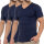 Celodoro Herren Business T-Shirt V-Neck (3er Pack) - Marine XL