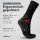 Celodoro 4 Paar Wandersocken, Arbeitssocken & Sportsocken - Verstärkte Unisex Socken für Damen & Herren - atmungsaktive Anti-Schweiß Funktionssocken für Sport, Wandern, Arbeit