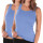 Celodoro Damen Unterhemd (2 Pack), Trägertop Feinripp - Carolina Blue 32-34