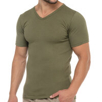 Celodoro Herren Business T-Shirt V-Neck (1 Stück) -...