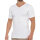 Celodoro Herren Business T-Shirt V-Neck (1 Stück) - Weiß M