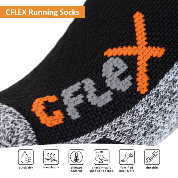 Running CFLEX € Sneaker Socken, 24,95