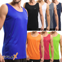 CFLEX Herren Sport Shirt Fitness Tanktop Sportswear...