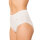 Celodoro Damen Taillenslip (6er Pack) Microfaser-Slip mit Stickerei - Weiss 44-46