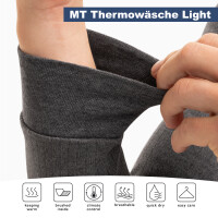 MT Herren Ski- und Thermounterhemd Light - Winter Unterwäsche Langarm - Olive 4XL