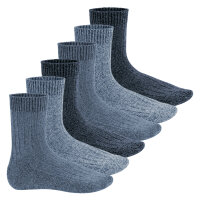 Footstar Herren Winter Wollsocken (6 Paar) Norweger...