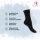 Footstar Herren Baumwollsocken (10 Paar) Handgekettelte flache Spitze - Everyday! - Schwarz 39-42