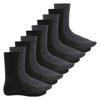 Footstar Herren Baumwollsocken (10 Paar) Handgekettelte...