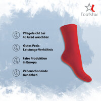 Footstar Herren & Damen Baumwollsocken (10 Paar) Klassische Socken aus Baumwolle - Everyday! - Metropolis 35-38