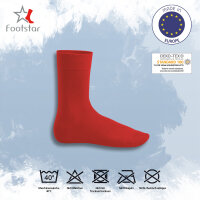 Footstar Herren & Damen Baumwollsocken (10 Paar) Klassische Socken aus Baumwolle - Everyday! - Metropolis 35-38