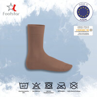 Footstar Herren & Damen Baumwollsocken (10 Paar), Klassische Socken aus Baumwolle - Everyday! - Herbstfarben 35-38