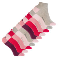 Footstar Kinder Baumwoll Kurzschaft Socken (10 Paar) mit...