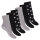 Footstar Damen & Herren Plüsch Stoppersocken mit ABS (6 Paar)  - Classic Mix 35-38