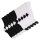 Footstar Damen und Herren Baumwoll-Socken (10 Paar) mit abgesetzter Ferse und Spitze