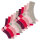 Footstar Kinder Baumwoll Socken (10 Paar) mit abgesetzter Ferse und Spitze
