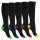 Footstar Kinder Baumwoll Kniestrümpfe (5 Paar) mit abgesetzter Ferse und Spitze