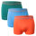 Gomati Herren Seamless Pants (3er Pack) Nahtlose Boxershorts aus Microfaser-Elasthan