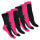 Footstar Damen Wintersocken (6 Paar) Warme Vollfrottee Socken mit Thermo Effekt