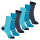 Footstar Bunte Baumwoll Socken für Kinder (6er Pack)
